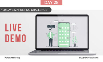 Live Demo – 100 Days Marketing Challenge