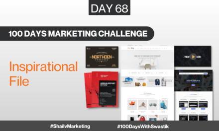 Inspirational File – 100 Days Marketing Challenge