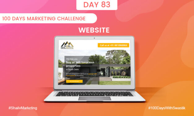 Website – 100 Days Marketing Challenge